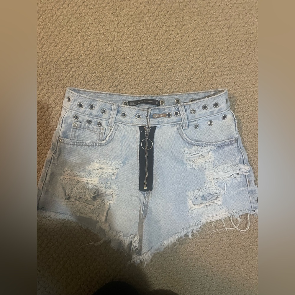 Zara Jean Short with Metal Rings